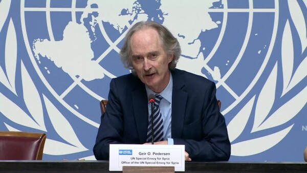 OSE press conference: Syria Constitutional Committee Geir O. Pedersen