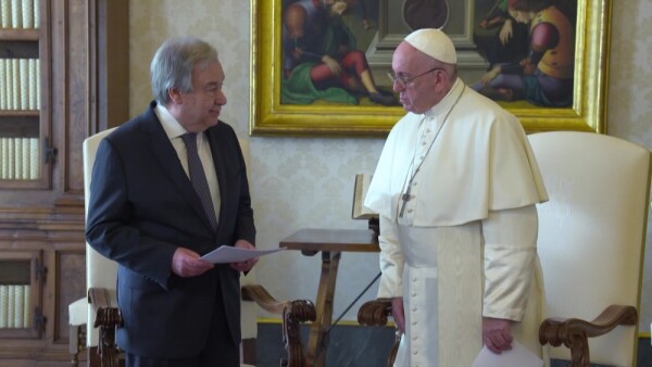 António Guterres & Pope Francis, Holy See