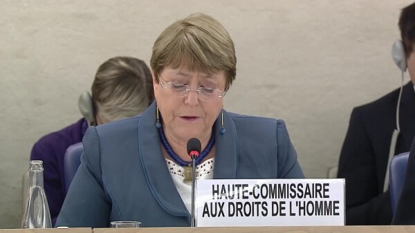 UNOG-NEWS-HRC 43rd Session Michelle Bachelet Coronavirus COVID-19