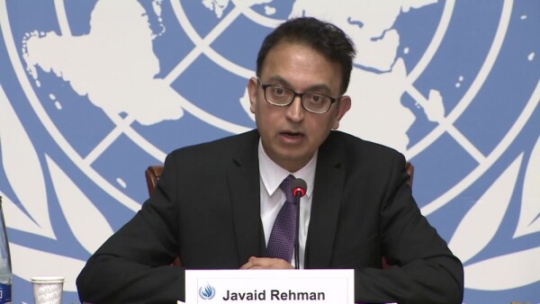 Press Conference: UN Special Rapporteur on Human Rights in Iran