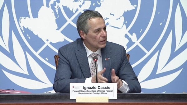 Swiss Federal Department of Foreign Affairs (FDFA) Switzerland press conference: 26 June 2020: SWITZERLAND COMMITMENT TO THE UNITED NATIONS