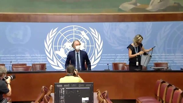 OSE Geir O. Pedersen, UN Special Envoy for Syria presser 21 August 2020