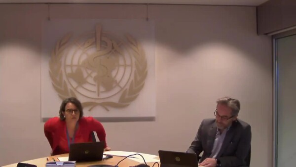 WHO Press Conference COVID-19 Infections among healthcare workers 13 October 2020