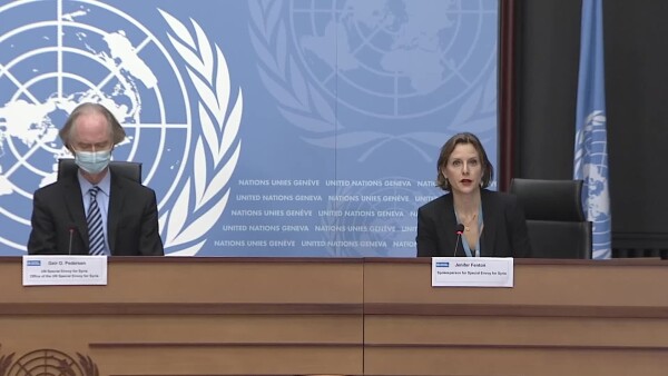 Syria  - Pedersen press conference 29 November 2020