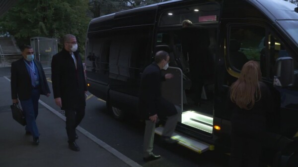 Departure of the Syrian Constitutional Committee (Small Group) meeting at UN Geneva - 1 December 2020