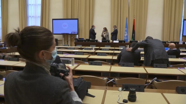 Libya Peace Process - Economic track - Arrivals Meeting