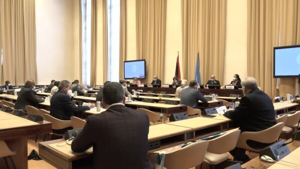 Libyan Political Dialogue Forum’s Advisory Committee - Arrivals  and Meeting