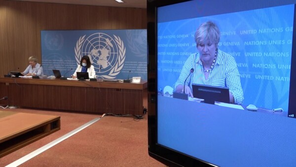 UNOG Bi-weekly press briefing - Deadly Flooding In Europe WMO 16 July 2021