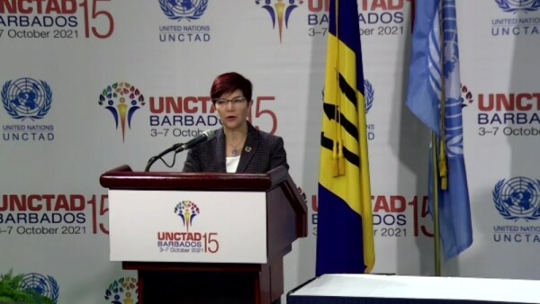 UNCTAD15 Barbados Press Conferences 06 October 2021