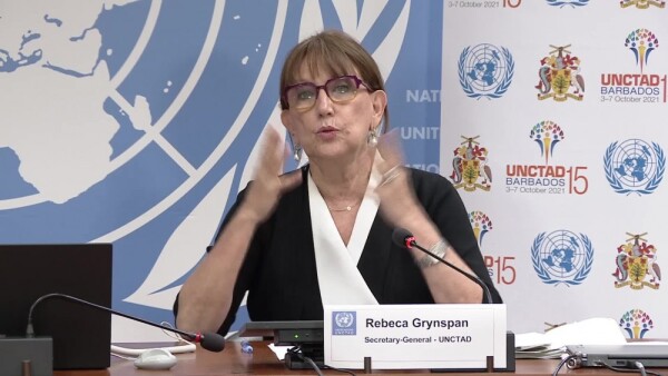 UNCTAD15 Barbados Closing Press Conference 07 October 2021