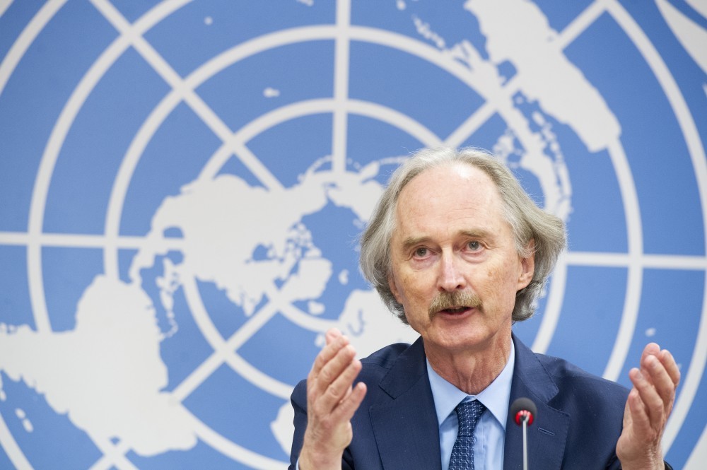 UN.Special Envoy for SYRIA Press Conference 17 October 2021