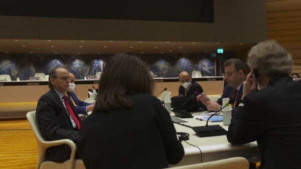 Syria Constitutional Committee SE meets the Co-Chairs 22OCT2021