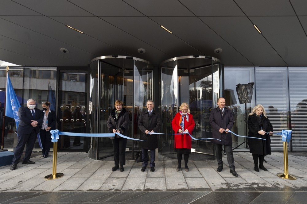 Inauguration of the H Building 1 November 2021