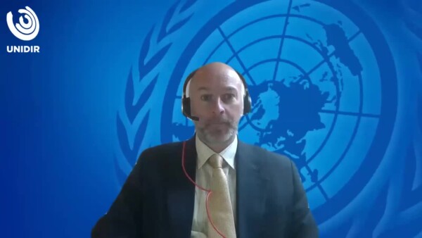 UNIDIR Hybrid Press Conference 10 November 2021