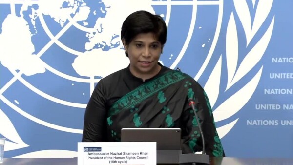 Human Rights Council Hybrid Press Conference 16 December 2021