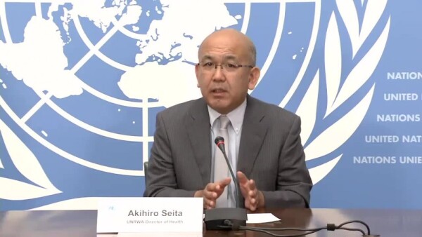 UNRWA Press Conference - The health situation of Palestine refugees in the Near East - 24 May 2022