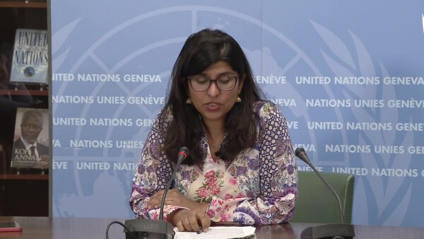 UN Human Rights briefing  on Sri Lanka by Ravina Shamdasani
