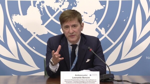 UNODA BWC Press conference 25 November 2022