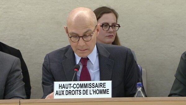 UN High Commissioner for Human Rights Volker Türk on DRC at HRC 52 (French)