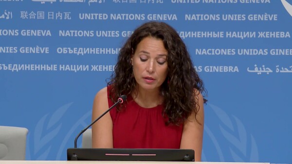 UN Human Rights Briefing by Marta Hurtado on Migrants at the Darien Gap, Panama.