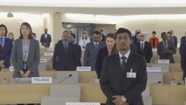 HRC 54: Minutes of silence for Afghanistan, oPt