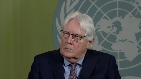 Martin Griffiths Interview on Middle East crisis 16 October 2023