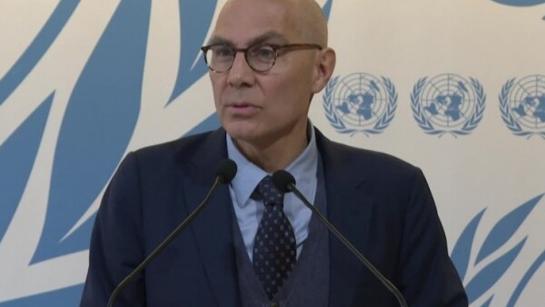 Media Stakeout - UN High Commissioner for Human Rights Volker Türk - 16 November 2023