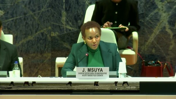 Ms. JOYCE MSUYA, Assistant Secretary General for Humanitarian Affairs and Deputy Emergency Relief Coordinator, remarks during the launch of Global Humanitarian Overview 2024   11 Dec. 2023 (Source)