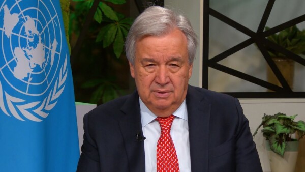 UN SG Antonio Guterres video message at the Global Humanitarian Overview (GHO) 2024