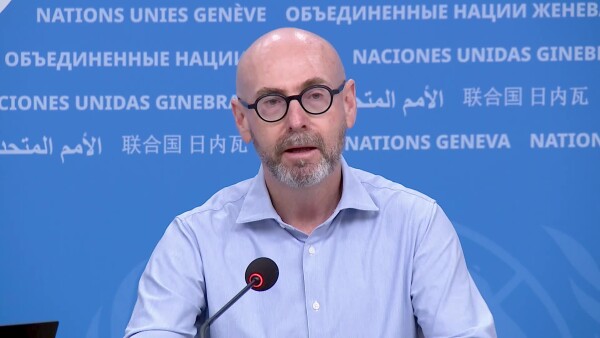 UN Human Rights Briefing by Jeremy Laurence on Gaza