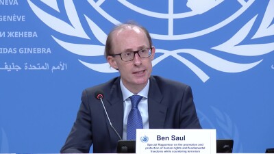 OHCHR Press Conference - Special Rapporteur Ben Saul on Human Rights and Counterterrorism