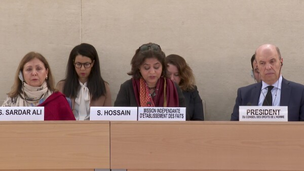 Sara Hossain, Chairperson of the Independent International Fact Finding Mission on the Islamic Republic of Iran 1