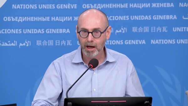 UN Human Rights spokesperson Jeremy Laurence on OPT Israel humanitarian aid and workers