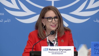 UNCTAD - Press Conference: Rebeca Grynspan on UNCTAD's 60th anniversary - 09 April 2024