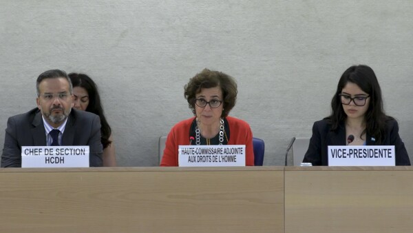 Deputy High Commissioner for Human Rights Nada Al Nashif on Nicaragua