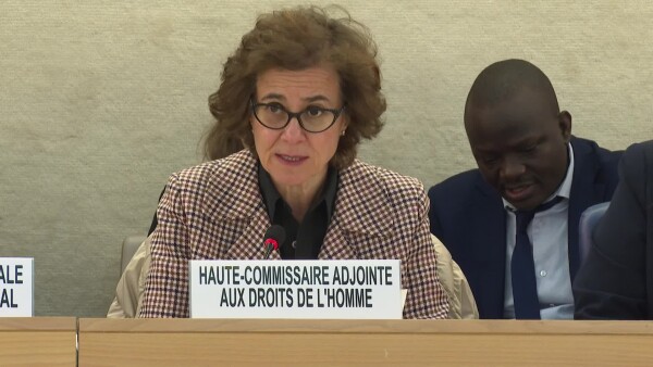 UN Deputy High Commissioner for Human Rights Nada Al-Nashif on DRC at Human Rights Council