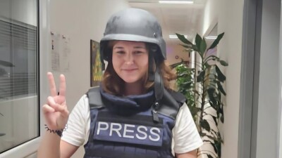 Press vests becoming a target - war reporter Christina Assi