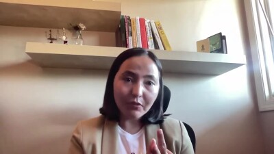 Afghan refugee, journalist and activist Zahra Nader