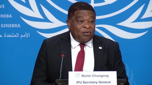 IPU Press conference: Martin Chungong IPU Secretary General - 29 July 2025