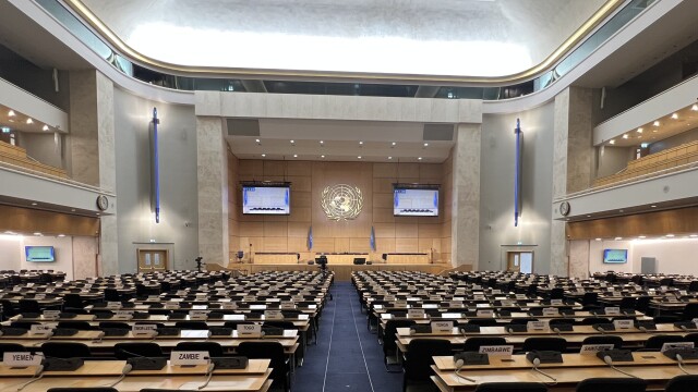 UN Geneva Assembly Hall - Illustrative images