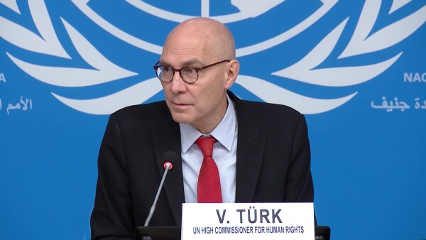 UN Human Rights High commissioner Volker Türk Human Rights Day press conference