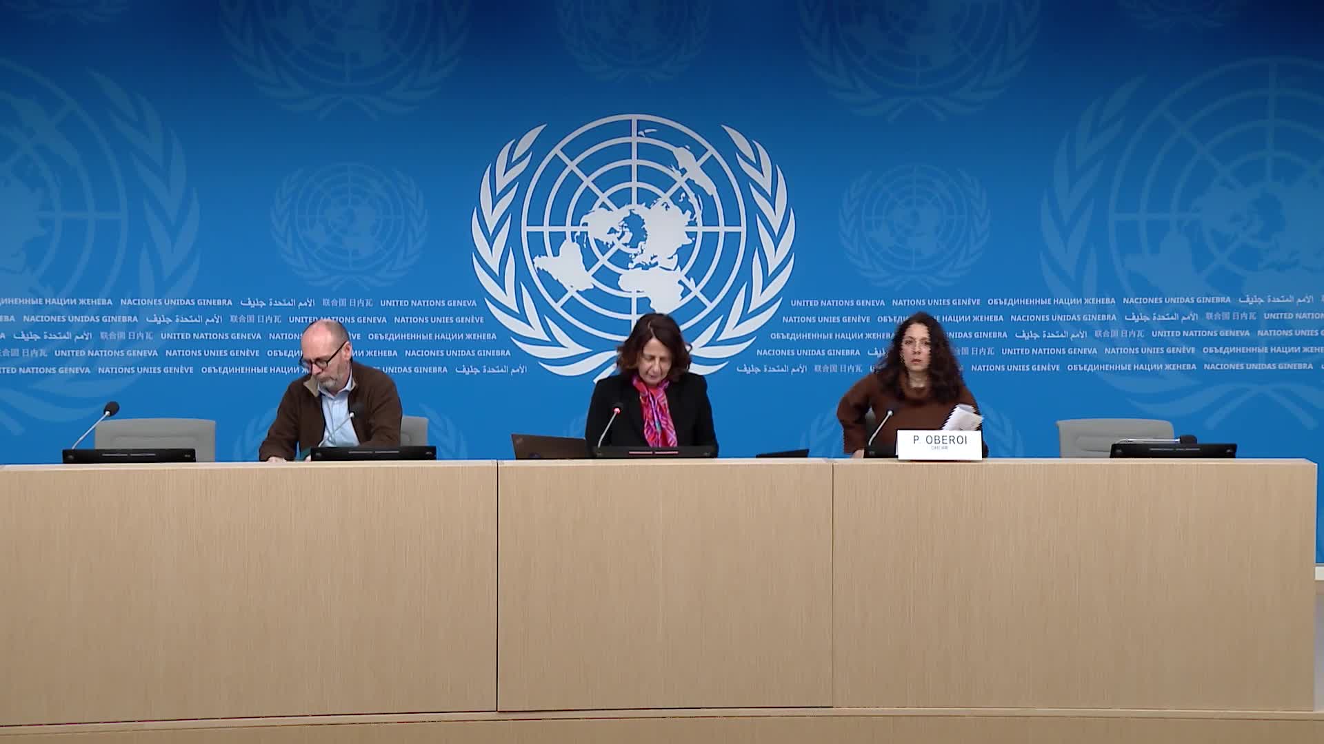 UN Human Rights Spokesperson Jeremy Laurence and Pia Oberio Senior Human Rights officer on abuses at scamming operations