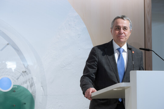 Une nouvelle passerelle pour les visiteurs de l'ONU dévoilée à Genève