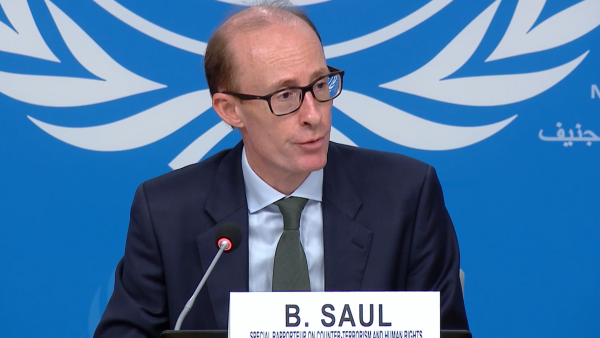 OHCHR Special Procedures - Press Conference: Special Rapporteur on Countering Terrorism