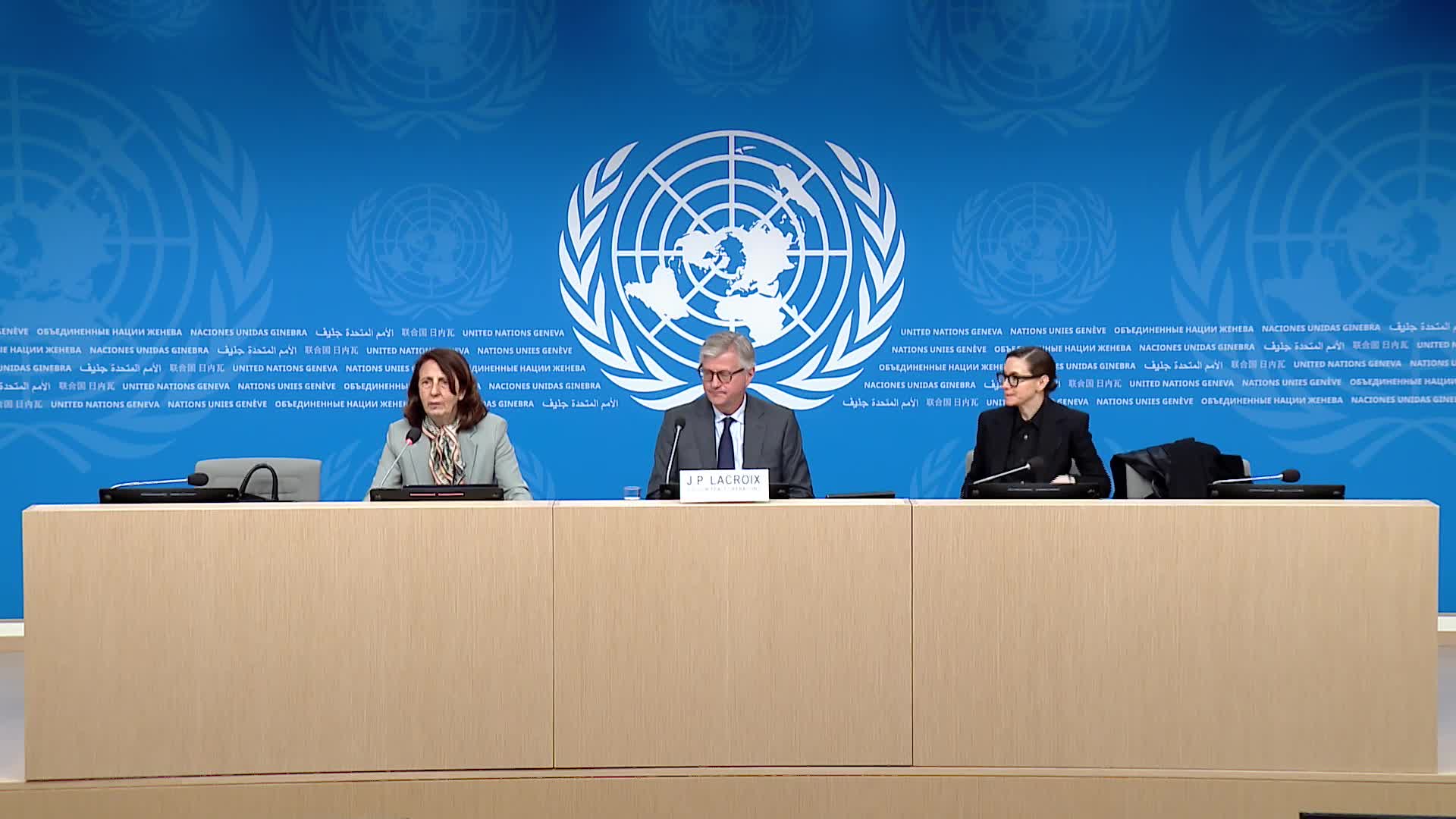 Jean-Pierre Lacroix (DPO) - Press Conference