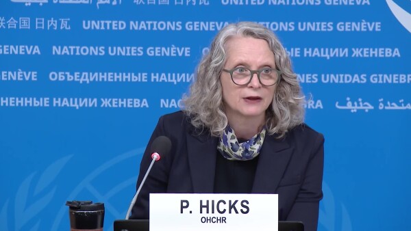 UN Human Rights Press conference with Peggy Hicks on protection of children online