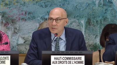 UN High Commissioner for Human Rights Volker Türk Global Update at the 62nd  Human Rights Council