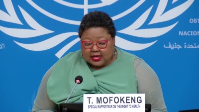 OHCHR - Press Conference: Special Rapporteur on the right to health