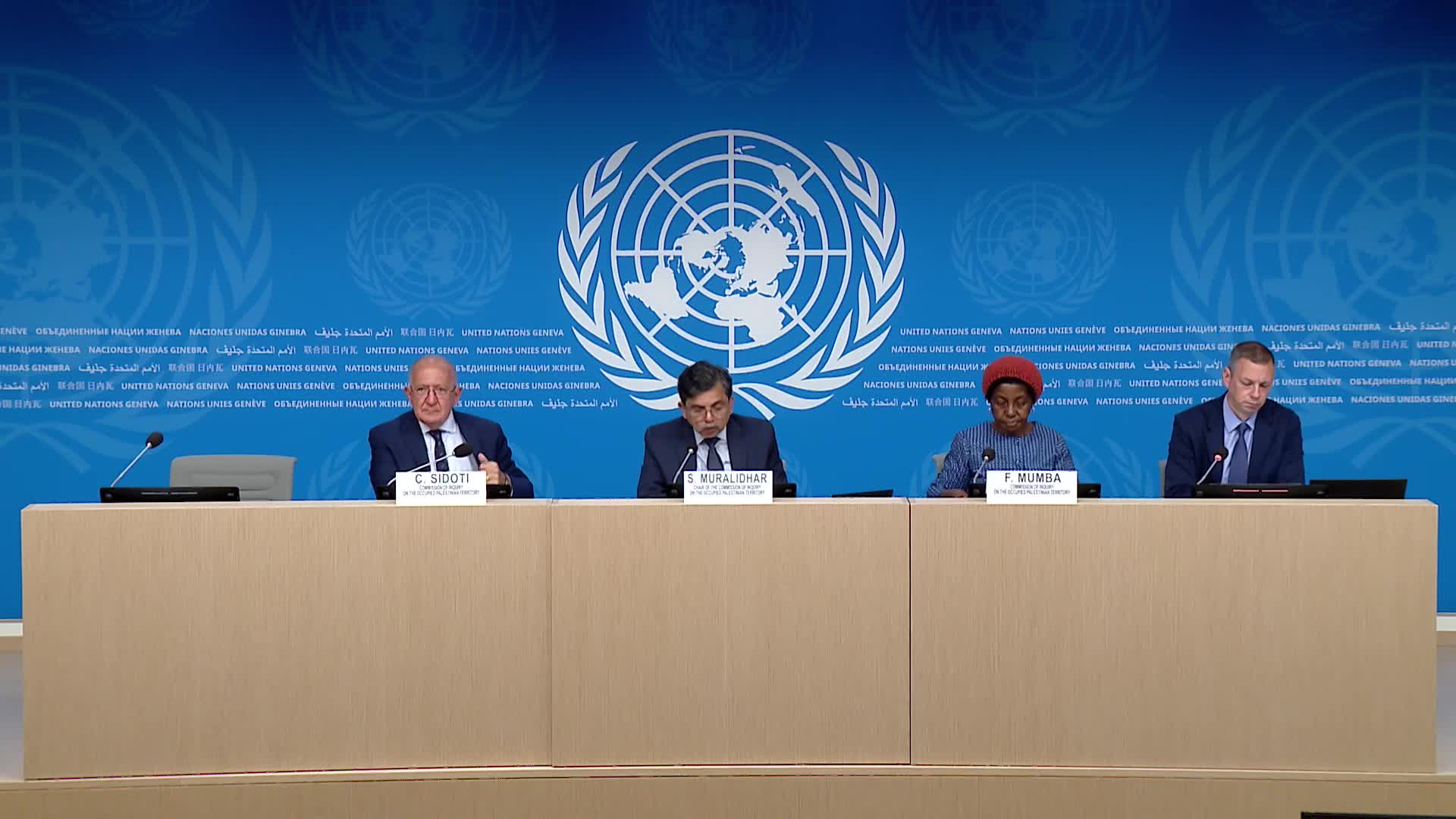 HRC Press Conference: Commission of Inquiry (COI) on OPT, including East Jerusalem, and Israel 23 June 2026