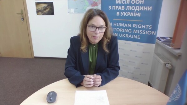UN Human Rights spokesperson Thameen Al Kheetan and Danielle Bell Head of Mission Ukriane on the deepening impact on civilians of the war in Ukraine